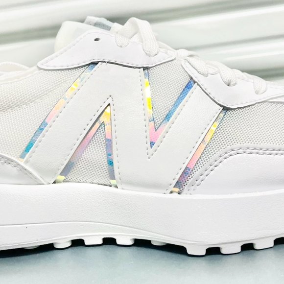 New Balance 327 W11.5/M10 Unisex Casual Sneakers Shoes White - Picture 3 of 16